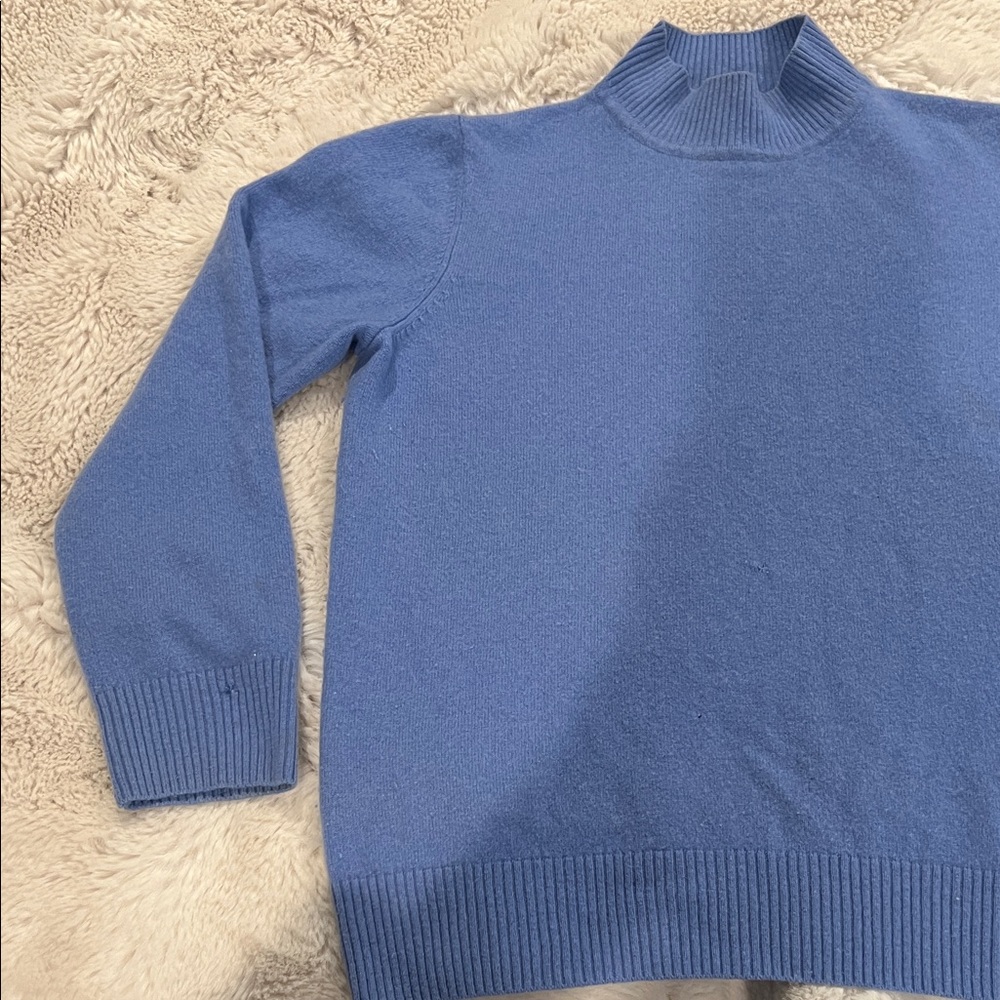 Cashmere Mock Neck Sweater